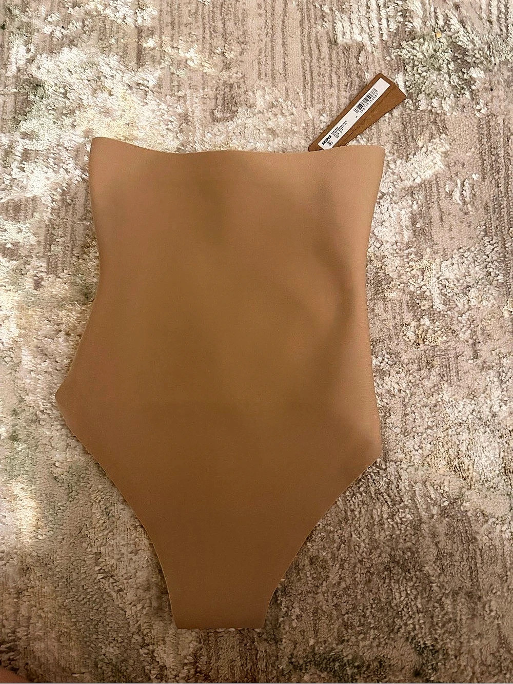 SKIMS Seamless Sculpt Thong Bodysuit Brown Shapewear